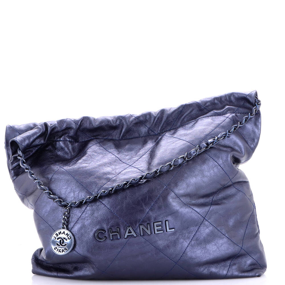 Chanel Medium 22 Chain Hobo Quilted Calfskin